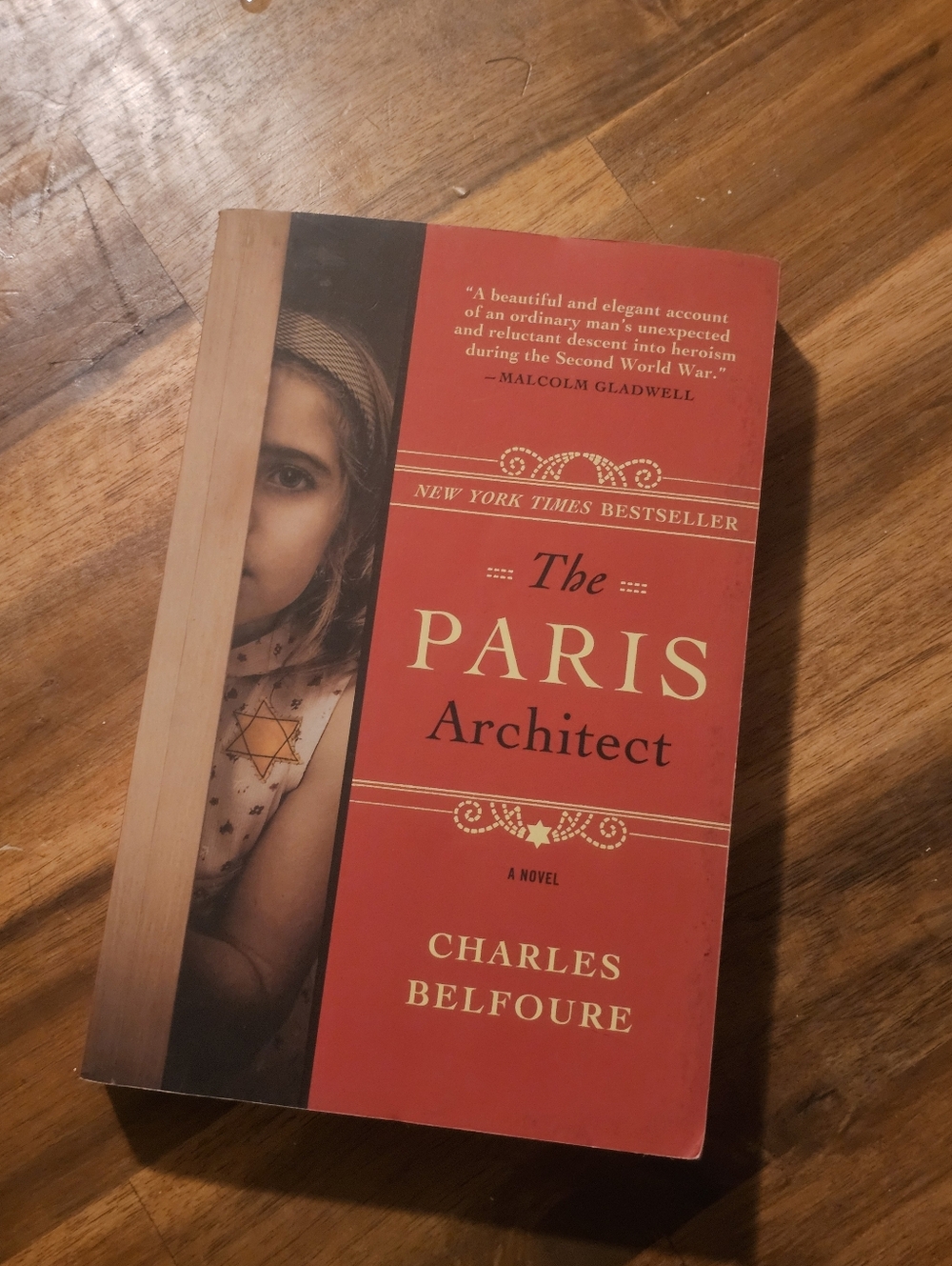 The Paris Architect  By Charles Belfoure Paperback Novel